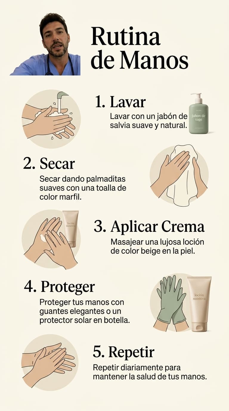 Cuidado diario de las manos